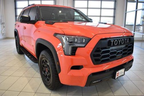 Orange 2023 Toyota Sequoia TRD Pro
