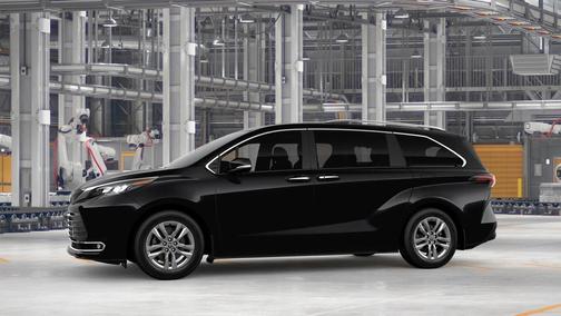 Black 2026 Toyota Sienna Limited
