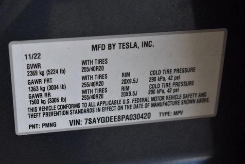 2023 Tesla Model Y Long Range