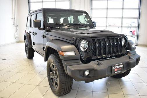 Black Clearcoat 2020 Jeep Wrangler Unlimited Sport