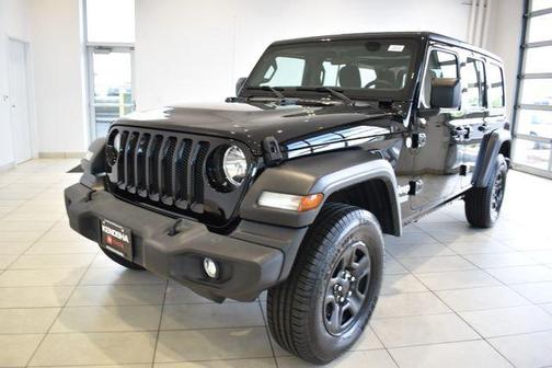 Black Clearcoat 2020 Jeep Wrangler Unlimited Sport