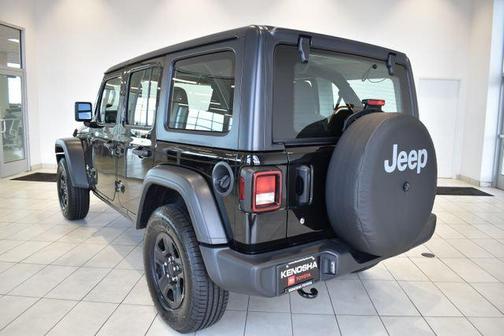 Black Clearcoat 2020 Jeep Wrangler Unlimited Sport