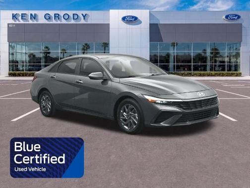 Gray 2024 Hyundai ELANTRA SEL