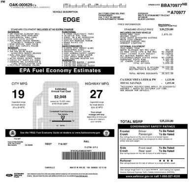 2011 Ford Edge SEL