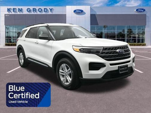STAR WHITE MET TRI-COAT 2023 Ford Explorer XLT