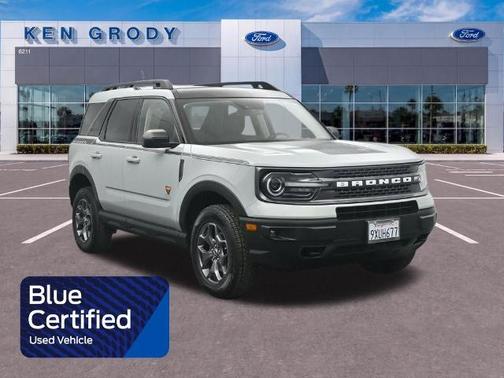 CACTUS GRAY 2023 Ford Bronco Sport BADLANDS