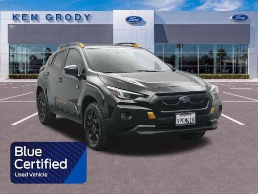 Crystal Black Silica 2024 Subaru Crosstrek WILDERNESS