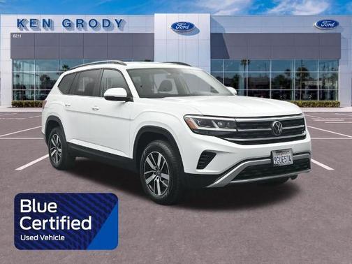 Pure White 2023 Volkswagen Atlas 2.0T SE