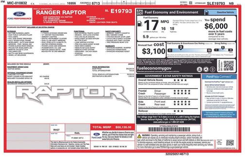 2025 Ford Ranger Raptor