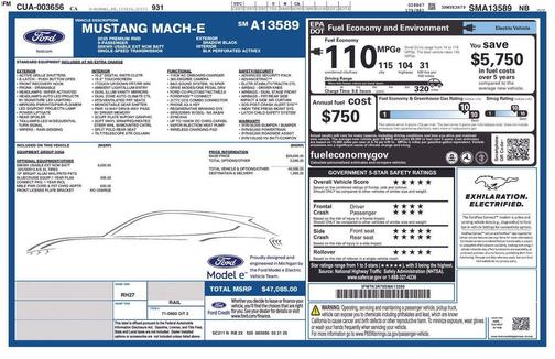 2025 Ford Mustang Mach-E Premium
