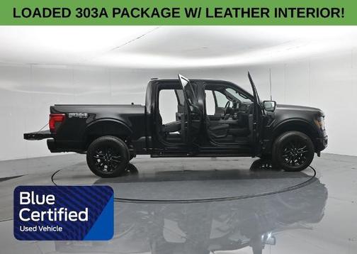 AGATE BLACK METALLIC 2025 Ford F-150 XLT