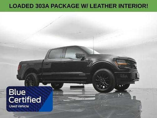 AGATE BLACK METALLIC 2025 Ford F-150 XLT