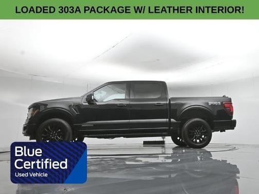 AGATE BLACK METALLIC 2025 Ford F-150 XLT