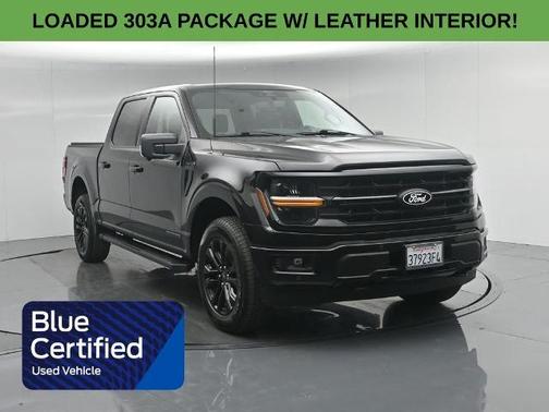 AGATE BLACK METALLIC 2025 Ford F-150 XLT
