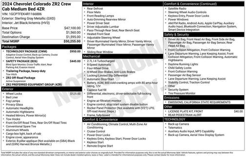 2024 Chevrolet Colorado ZR2
