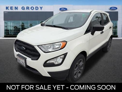 DIAMOND WHITE 2021 Ford EcoSport S