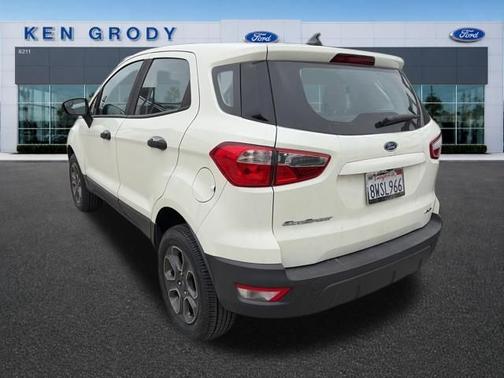 DIAMOND WHITE 2021 Ford EcoSport S