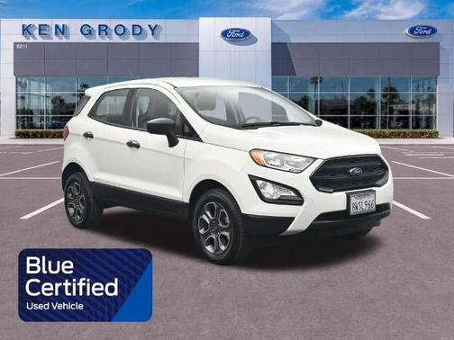 DIAMOND WHITE 2021 Ford EcoSport S