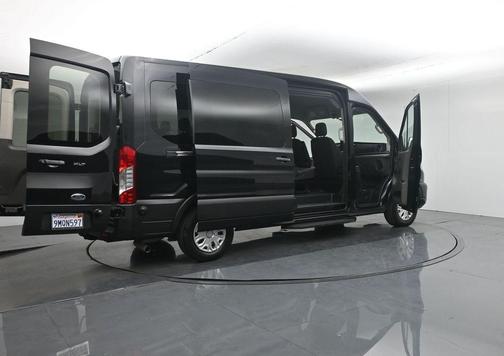 Agate Black Metallic 2024 Ford Transit-350 XLT