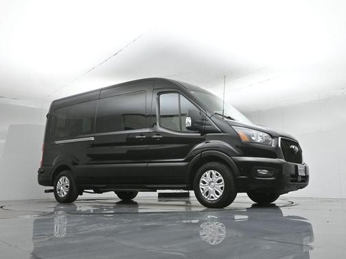 Agate Black Metallic 2024 Ford Transit-350 XLT