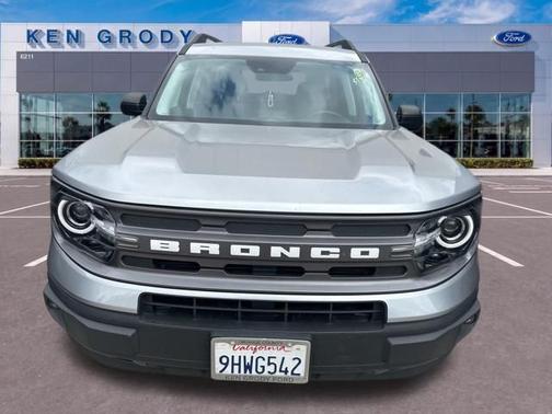 ICONIC SILVER METALLIC 2023 Ford Bronco Sport BIG BEND