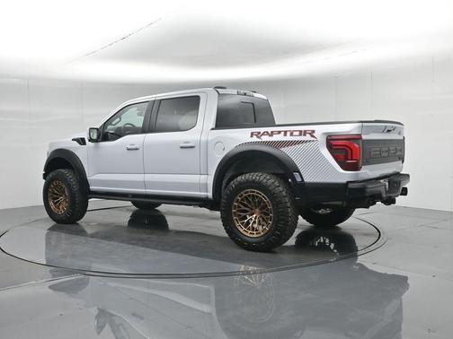 Space White Metallic 2025 Ford F-150 Raptor