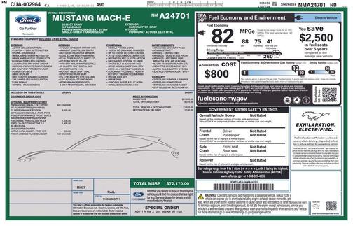 2022 Ford Mustang Mach-E GT