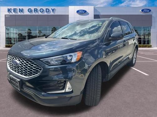 STONE BLUE METALLIC 2024 Ford Edge SEL