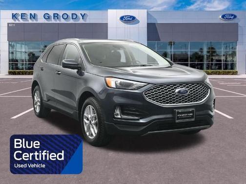 STONE BLUE METALLIC 2024 Ford Edge SEL