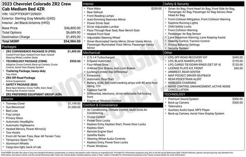 2023 Chevrolet Colorado ZR2