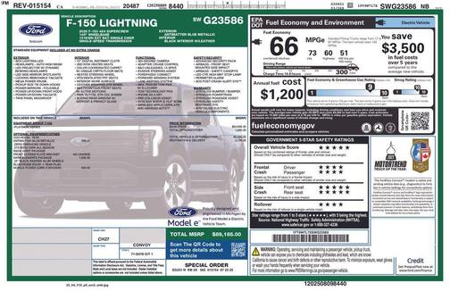 2025 Ford F-150 Lightning Platinum
