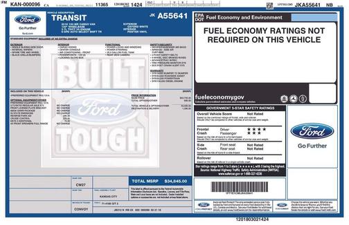 2018 Ford Transit-150 Base