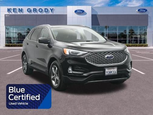 AGATE BLACK METALLIC 2023 Ford Edge SEL