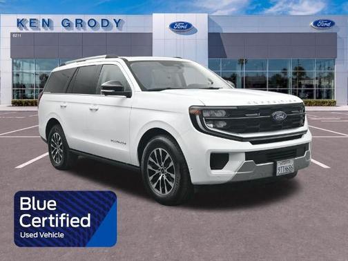 OXFORD WHITE 2025 Ford Expedition PLATINUM