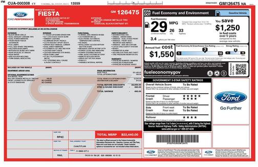 2016 Ford Fiesta ST