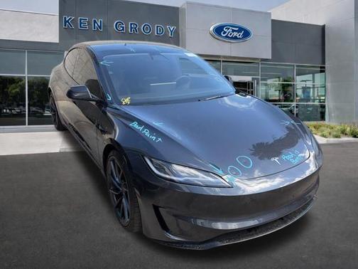 Stealth Gray 2024 Tesla Model 3 Performance