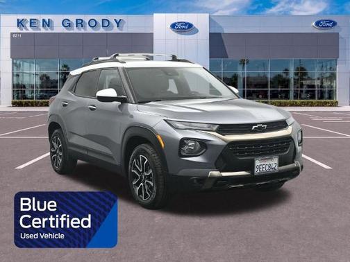 Satin Steel Metallic 2021 Chevrolet Trailblazer ACTIV