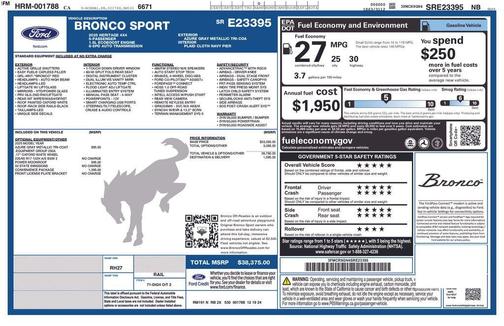 2025 Ford Bronco Sport Heritage