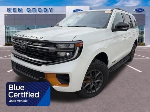 STAR WHITE MET TRI-COAT 2025 Ford Expedition TREMOR