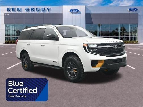 STAR WHITE MET TRI-COAT 2025 Ford Expedition TREMOR