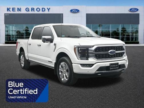 STAR WHITE METALLIC TRICOAT 2023 Ford F-150 PLATINUM