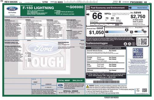2023 Ford F-150 Lightning Platinum