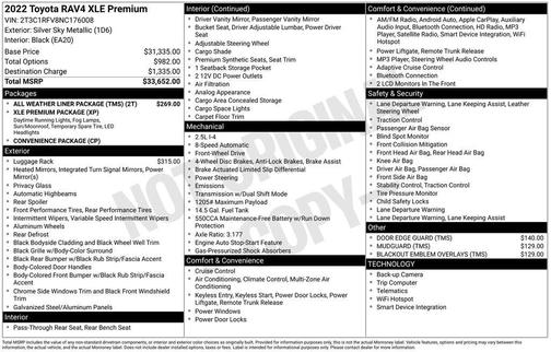 2022 Toyota RAV4 XLE Premium