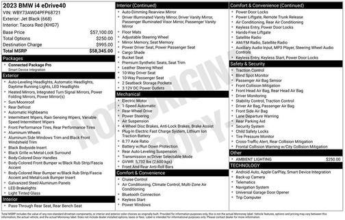2023 BMW i4 Gran Coupe eDrive40