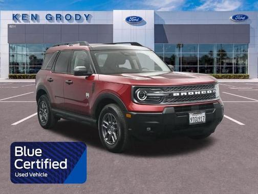 RUBY RED METALLIC TC 2025 Ford Bronco Sport BIG BEND