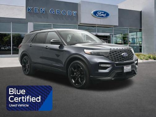 Stone Blue Metallic 2023 Ford Explorer ST-Line