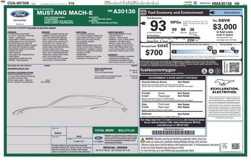 2022 Ford Mustang Mach-E Premium