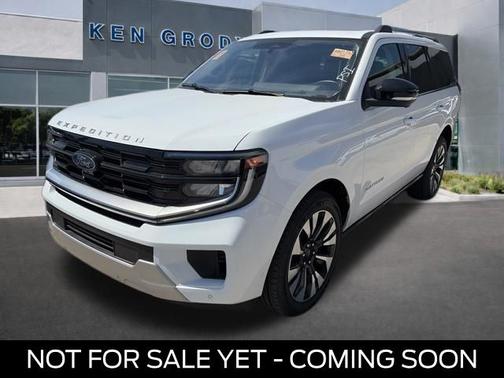 OXFORD WHITE 2025 Ford Expedition PLATINUM