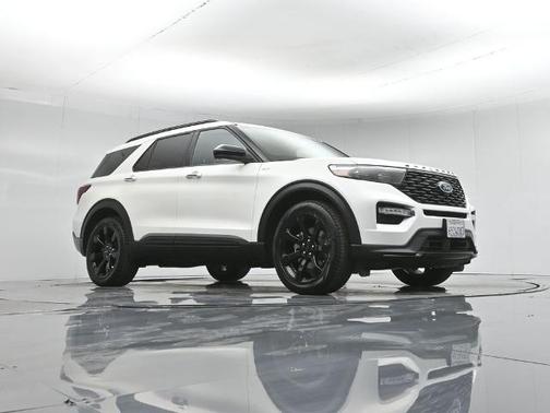STAR WHITE MET TRI-COAT 2023 Ford Explorer ST-LINE