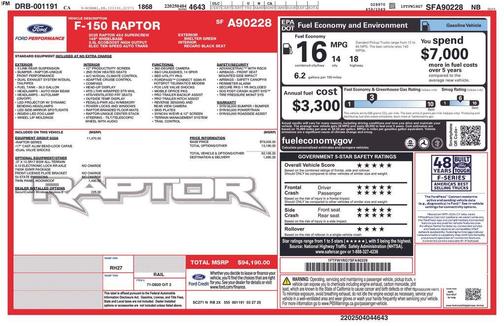 2025 Ford F-150 Raptor